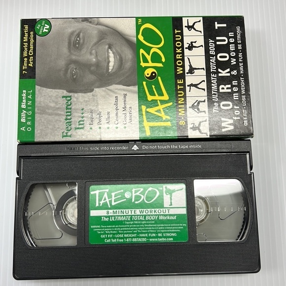 Tae Bo, Billy Blanks Set of 6 Tapes on VHS - Picture 6 of 9
